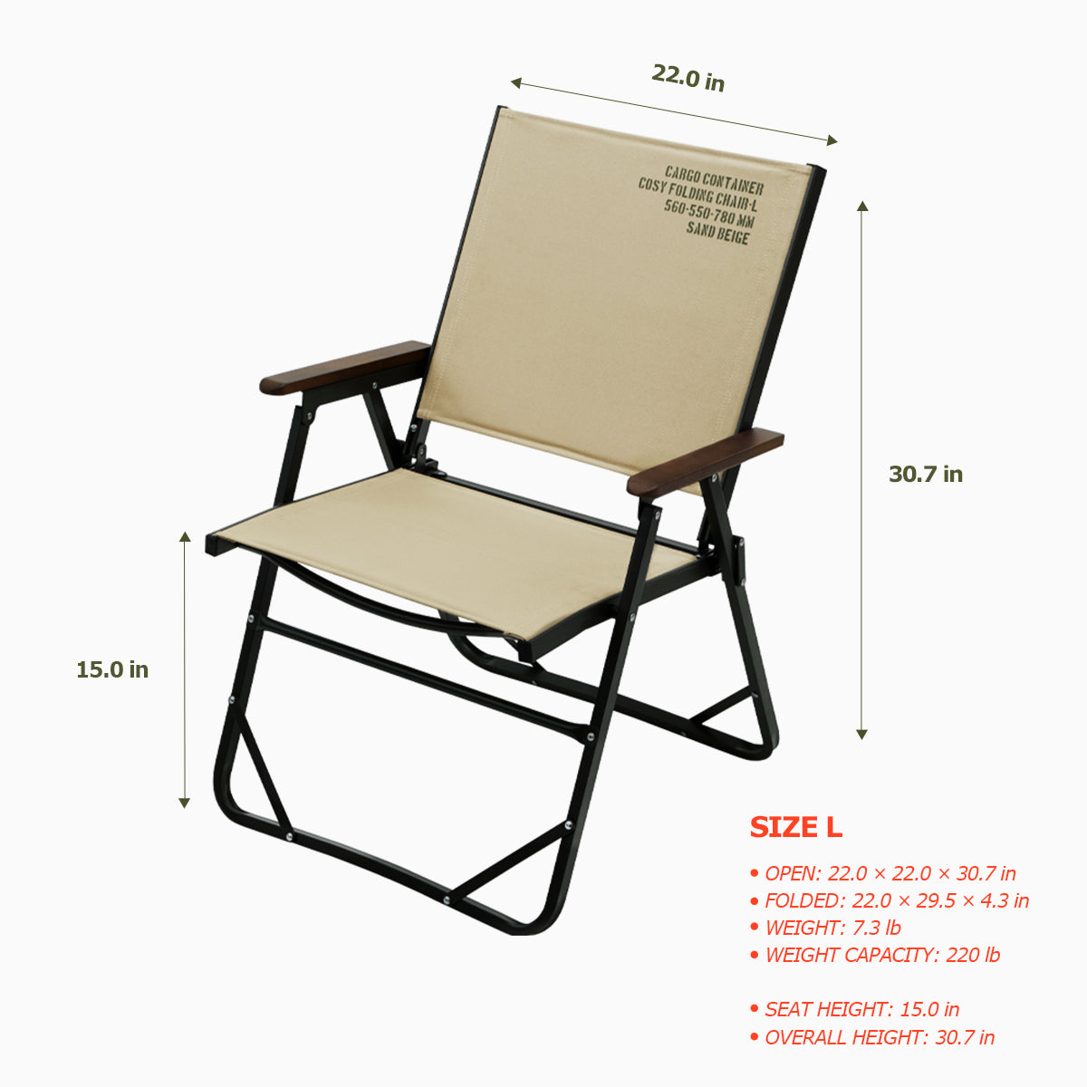 Cosy Folding Chair Series