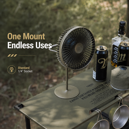 Dual Light Camping Lighting System Kit