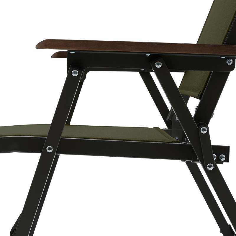 Durable 1000D Fabric & Wood Armrests