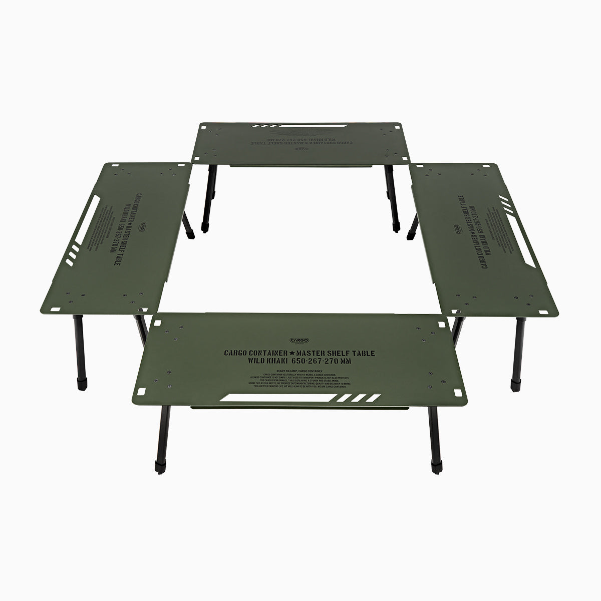 Master Shelf Table